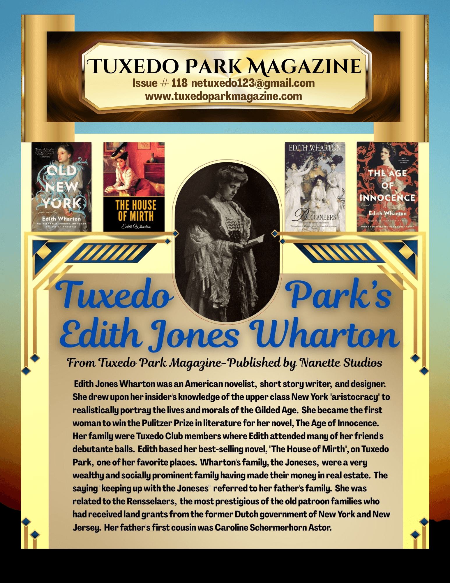 Tuxedo Park Magazine